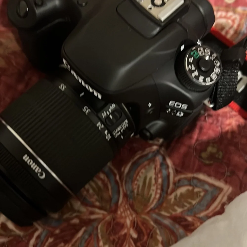 Canon 80d with lens